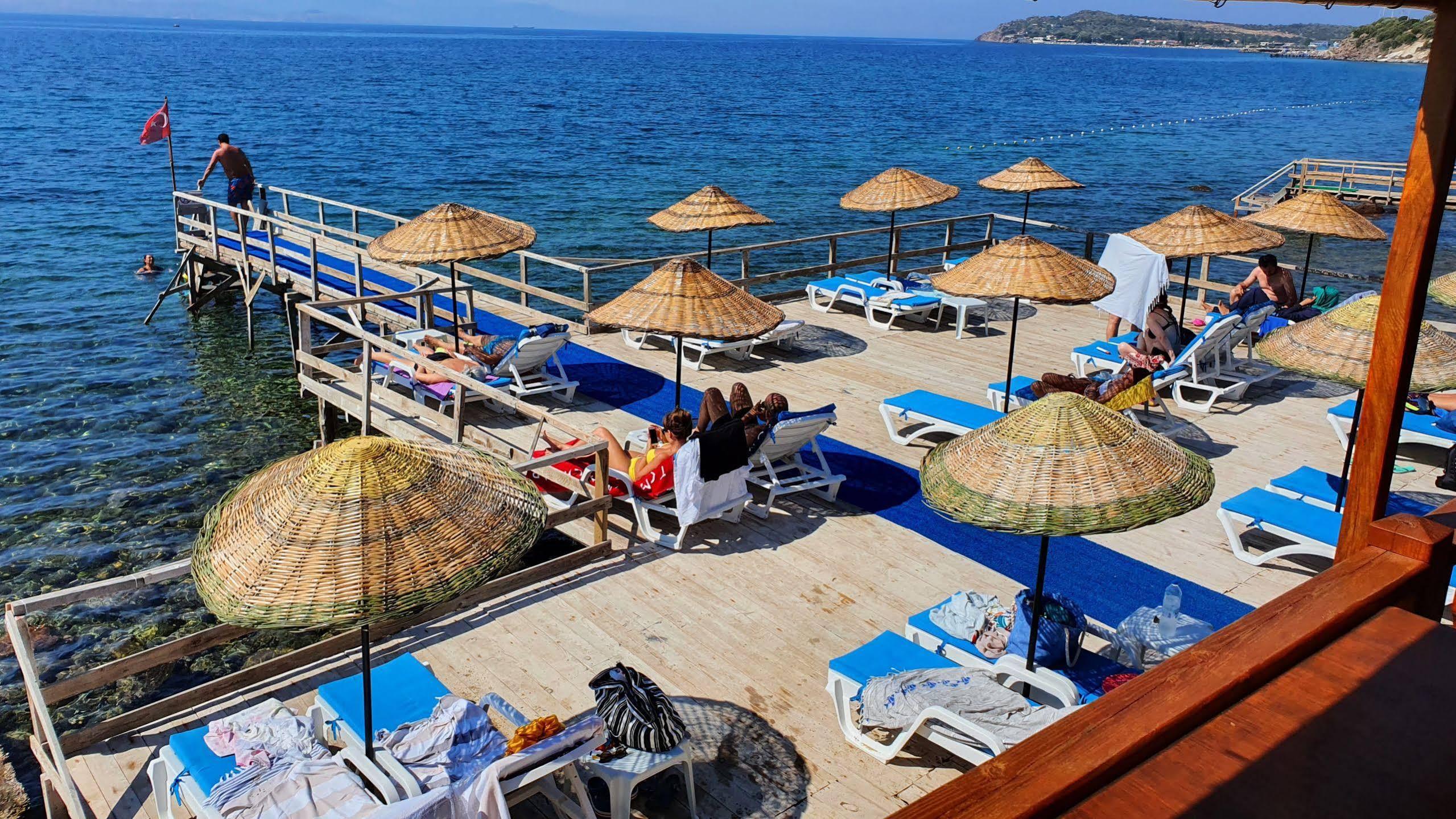 Nazan Motel & Restaurant & Beach Assos Exterior photo